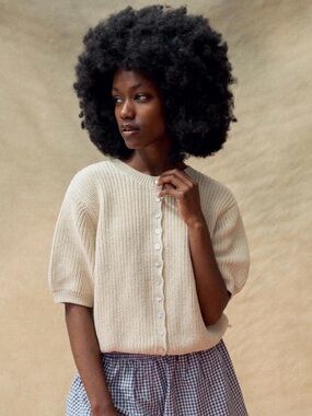 Sonderhaus Cream Cardigan